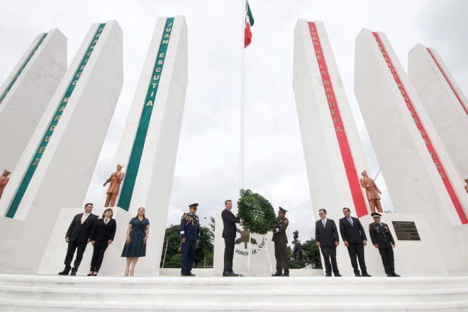 Conmemoran en Chiapas 175 Aniversario de la Gesta Heroica de los Niños