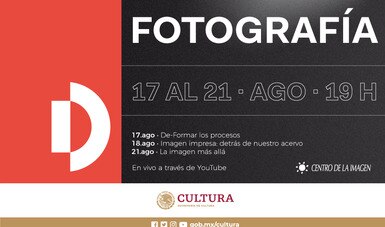 Centro de la Imagen conmemora con una serie de actividades en linea la Semana de la Fotografia