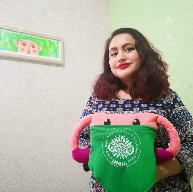 Patricia Sanchez, la joven que acompaña a otras en su derecho a decidir
