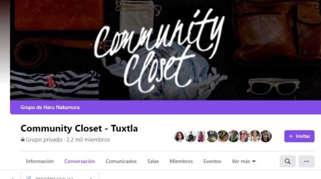Crean grupo en linea para promover la moda circular en Tuxtla