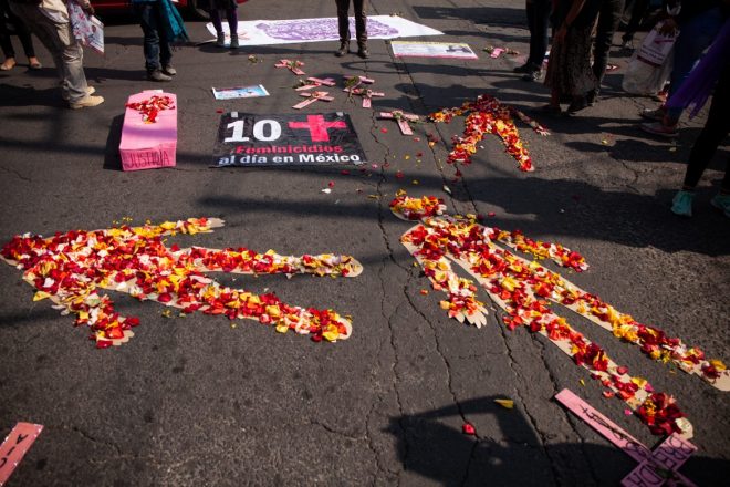 Familiares de Valeria y Monserrat marchan por casos de feminicidio y desaparicin en Tapachula