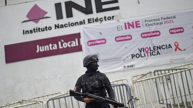 Sustos, violencia, y hasta publicidad ilegal, la jornada electoral 2021 en México