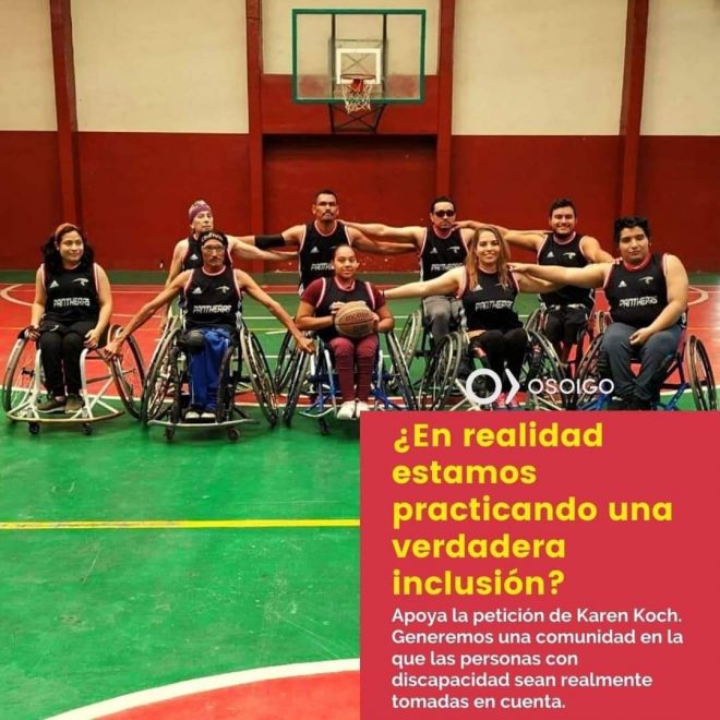 Chiapaneca llama a una inclusin verdadera: mismas garantias para las personas con discapacidad