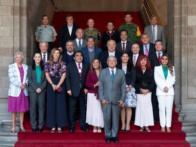 Rutilio Escandn se reúne con el presidente AMLO y otros gobernadores de Morena