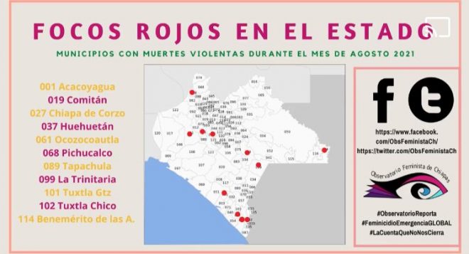 Ubican 11 Municipios Como Focos Rojos Por Violencia Contra Las Mujeres