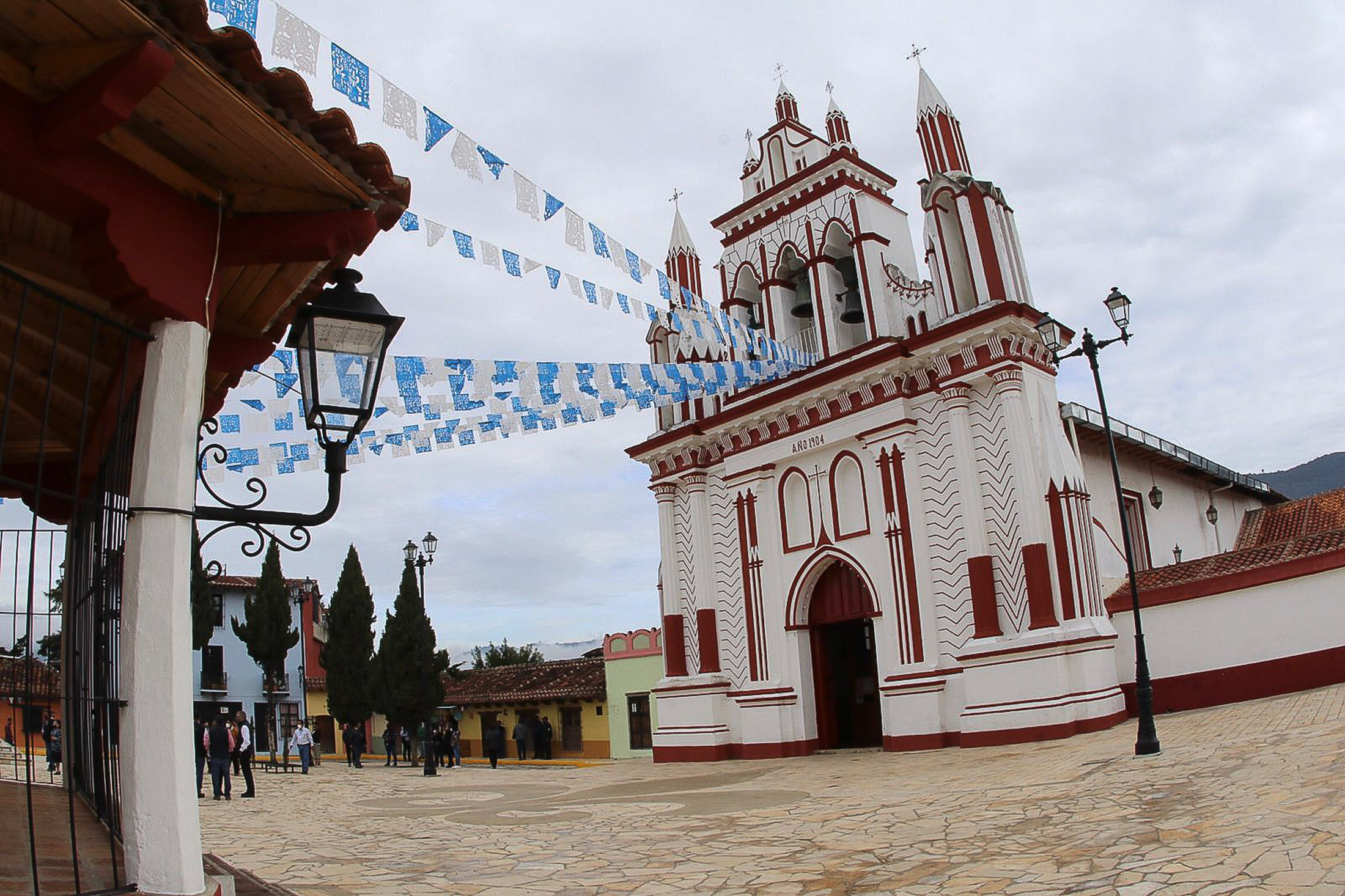 Mejoran imagen urbana del Barrio de Mexicanos, en San Cristbal de Las Casas