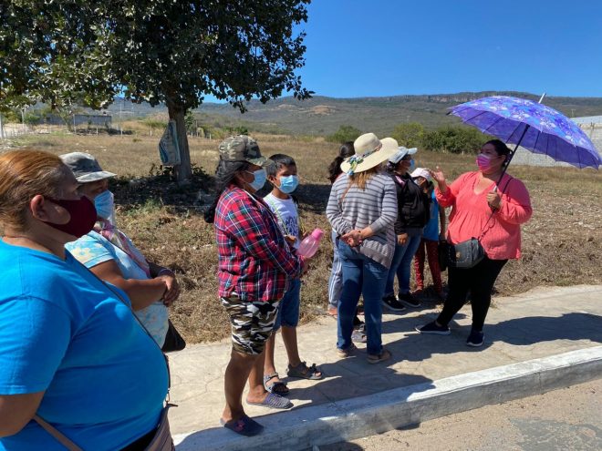 Realizan marcha para pedir reductores de velocidad en la Ribera de Chiapa de Corzo