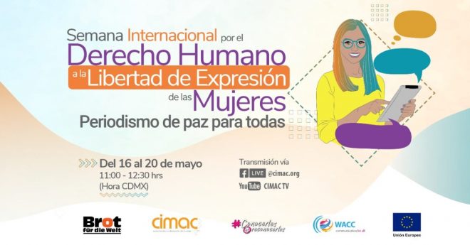 Se realizará Semana Internacional por el Derecho Humano a la Libertad de Expresión de las Mujeres