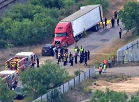 Tráiler con 42 migrantes muertos es hallado en San Antonio, Texas