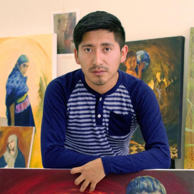 El artista Darwin Cruz impulsa el arte de los pueblos originarios chiapanecos