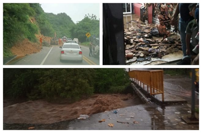 Evacuación de familias, desbordamientos y otras afectaciones: lluvias “destructivas” en Chiapas