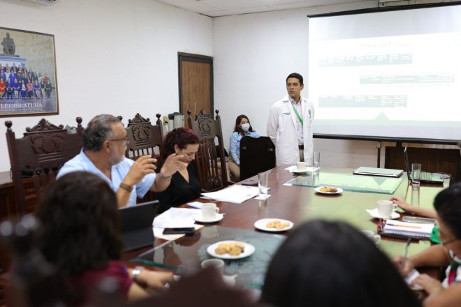 Ante el Congreso estatal, IMSS Chiapas informa avances y nuevos proyectos de salud