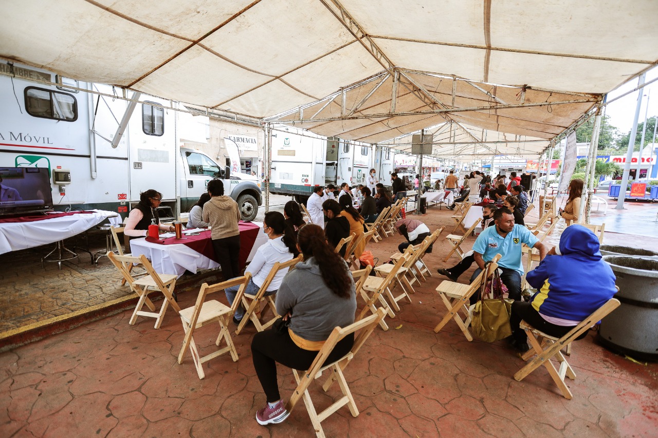 Podczas Dnia Zdrowia IMSS-BIENESTAR mieszkańcy Periozabal otrzymują ponad 1600 opieki medycznej