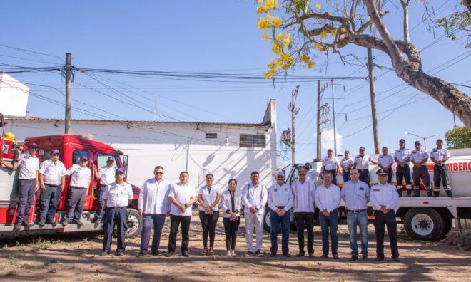 Pondrán “bonito” parque cercano a la nueva sede de bomberos en Tapachula