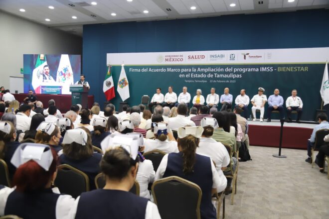 Ampliarán IMSS Bienestar en Tamaulipas para llevar atención médica gratuita a población sin seguridad social