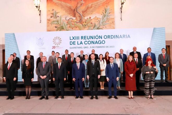 Para sacar adelante al pueblo de México es prioritaria la unidad: Rutilio Escandón desde la Conago
