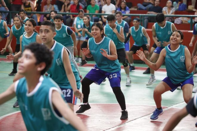 Clínica de basquetbol de IMSS Chiapas movilizó a las juventudes:  participaron más de 350 jóvenes