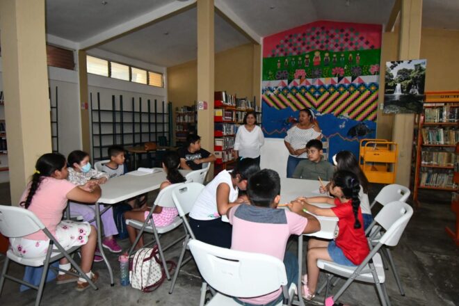 Invierten en formación educativa para niñez de Palenque