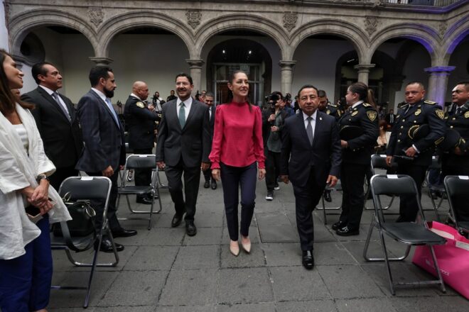 Pese a críticas, se percibe una CDMX y un México más seguros: Sheinbaum