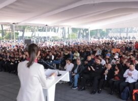 Liderazgo en encuestas no es por ser mujer: Sheinbaum