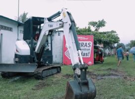 En Tapachula, inician una obra de pavimentación y avanzan con otra