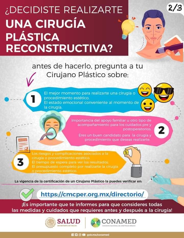 Conoce más sobre la Cirugía Plástica Reconstructiva - Consejo Mexicano de Cirugía  Plástica Estética y Reconstructiva, A.C.